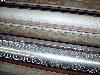  Diamond pattern on 146" roll in foreground, 146" roll at top of photo